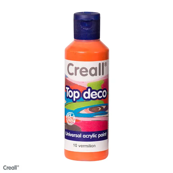 Ακρυλικό χρώμα creall 80ml 10 vermillion - Creall