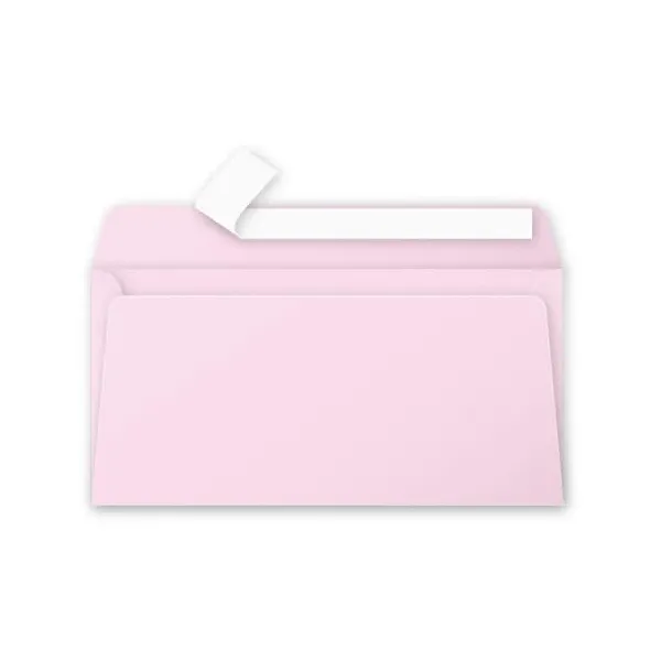 φάκελα clairefontaine pollen 120gr 11x22cm ροζ κουφετί 20 τεμάχια - Clairefontaine
