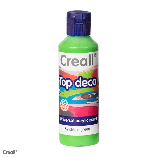 Ακρυλικό χρώμα creall 80ml 52 phtalo green - Creall