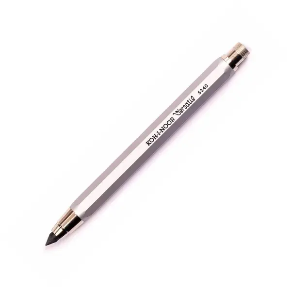 Μηχανικό μολύβι koh-i-noor 5340 hardtmuth 5,6mm με ξύστρα ασημί - Kohinoor