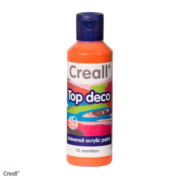 Ακρυλικό χρώμα creall 80ml 10 vermillion - Creall