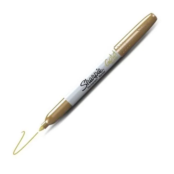 Μαρκαδόρος sharpie permanent fine metallic gold - Sharpie