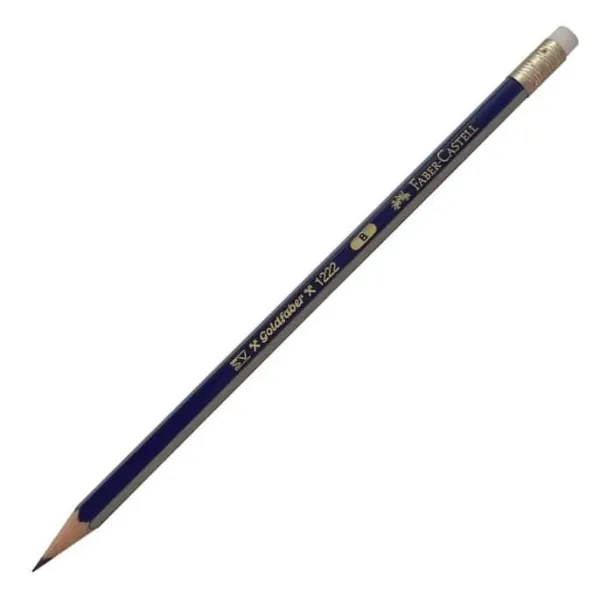 Μολύβι faber castell b 1222 με γόμα - Faber castell