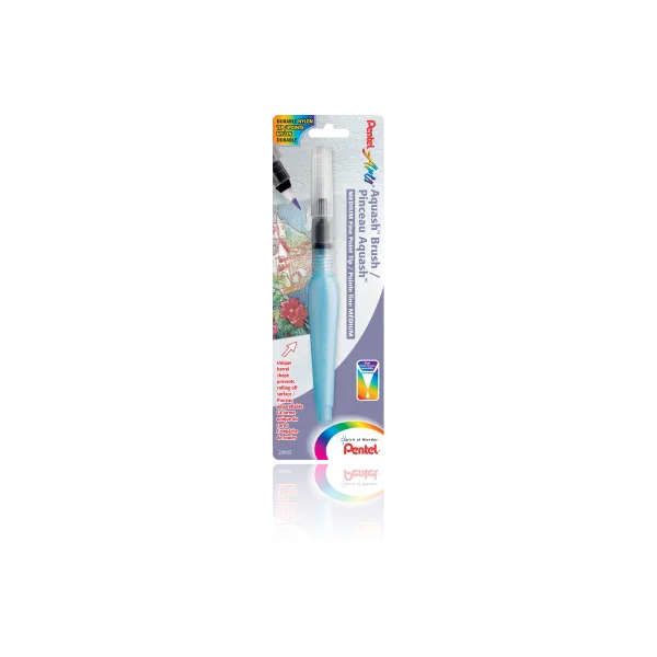πινέλο με θήκη νερού pentel aquash brush mini medium - Pentel