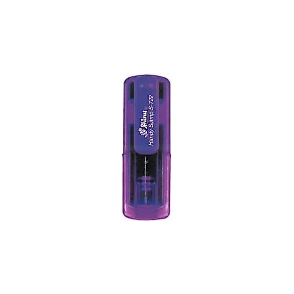 Κουτί σφραγίδας shiny τσέπης handy 722 38x14mm - Shiny