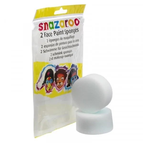σφουγγαράκια για το πρόσωπο snazaroo λεία - Snazaroo