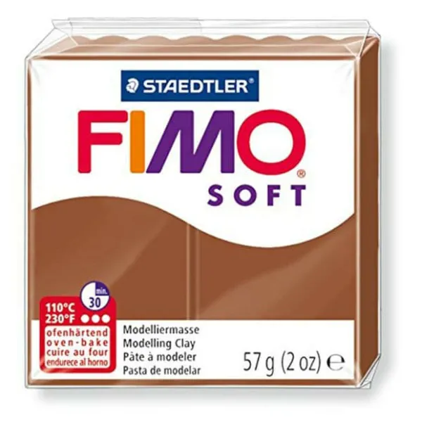 πηλός fimo soft 57gr. caramel 7 - Staedtler