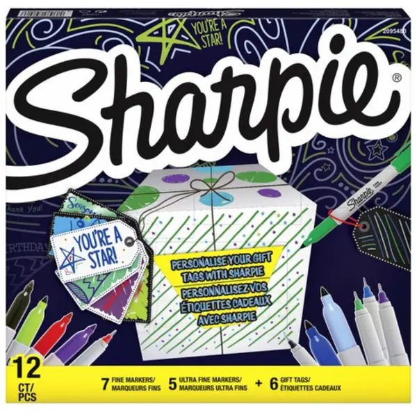 Μαρκαδόροι sharpie σετ 12 τεμαχίων - Sharpie