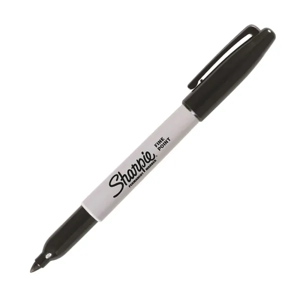 Μαρκαδόρος sharpie permanent fine μαύρο - Sharpie