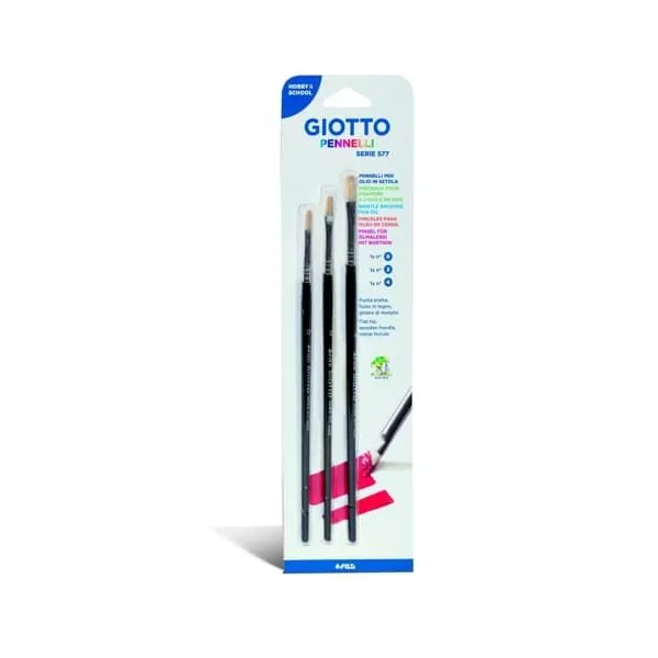 πινέλα giotto πλακέ 0-2-4 - Giotto
