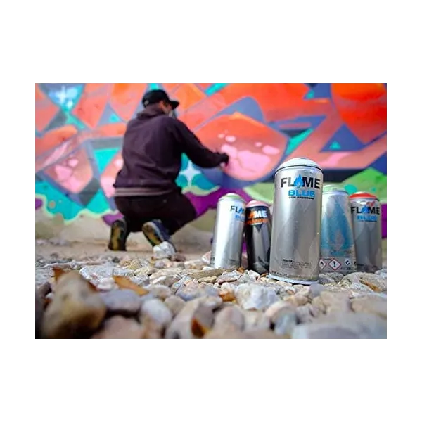 χρώμα σπρέυ graffiti flame 400ml fb704 beige brown - Cosmoslack