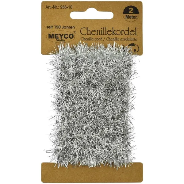 Κορδέλα metallic silver 2m - Meyco