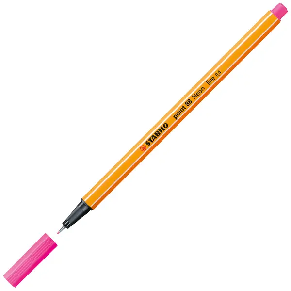 Μαρκαδόρος stabilo 88/056 neon pink - Stabilo