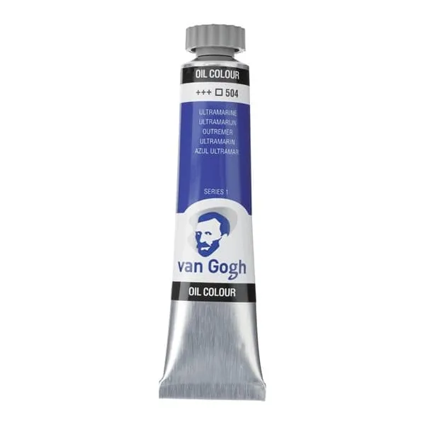 χρώμα λαδιού talens van gogh 20ml ultramarine 504 - Talens