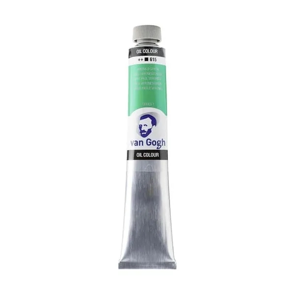 χρώμα λαδιού talens van gogh 60ml emerald green 615 - Talens