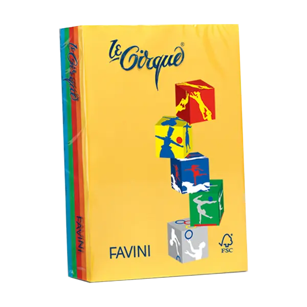 χαρτόνι favini α4 160gr.250 φύλλα εντονα χρώματα assorty - Favini