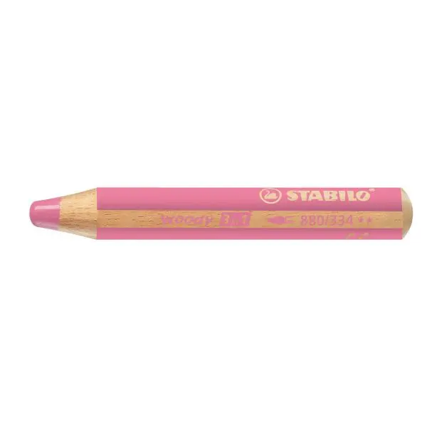 Μολύβι stabilo woody 880/334 ροζ - Stabilo