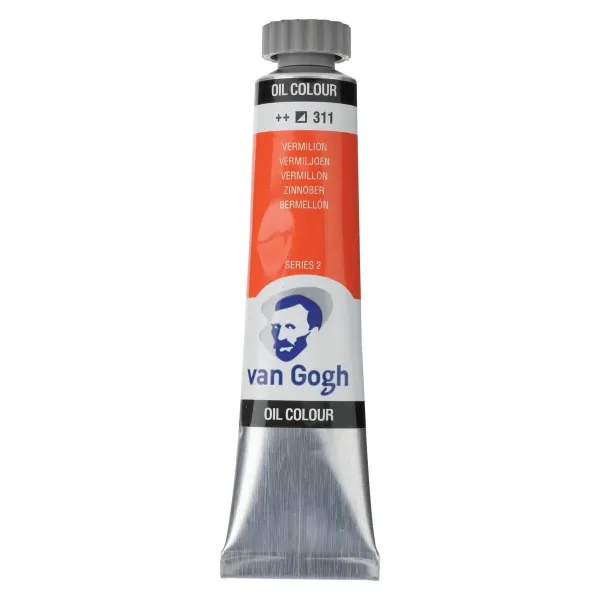 χρώμα λαδιού talens van gogh 20ml vermilion 311 - Talens