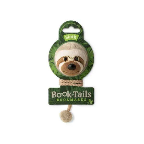σελιδοδείκτης if book-tails sloth - If