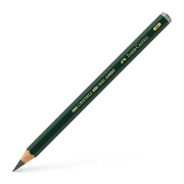 Μολύβι faber castell 9000 jumbo 2b - Faber castell