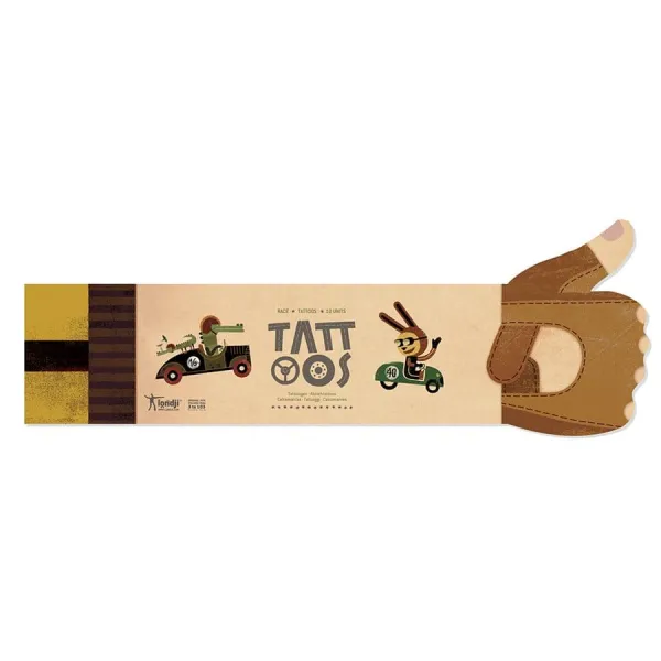 Tattoos londji race 10 τεμάχια  cc012u - Londji