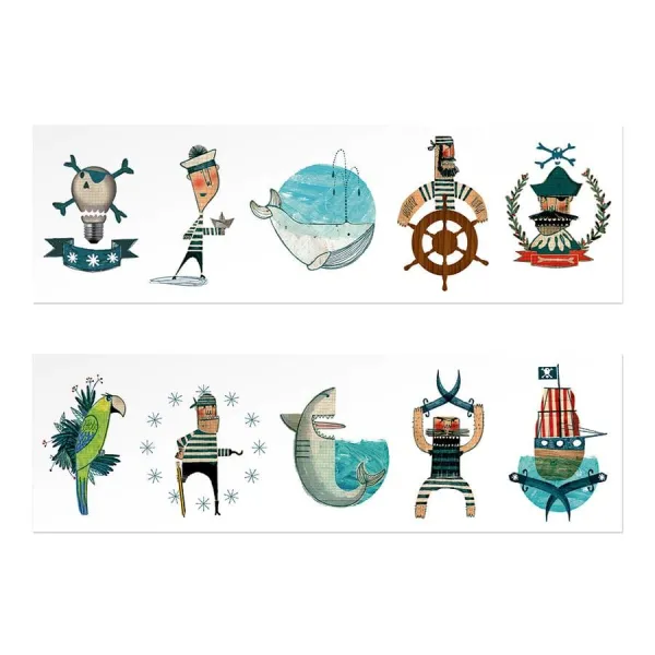 Tattoos londji pirates 10 τεμάχια - Londji