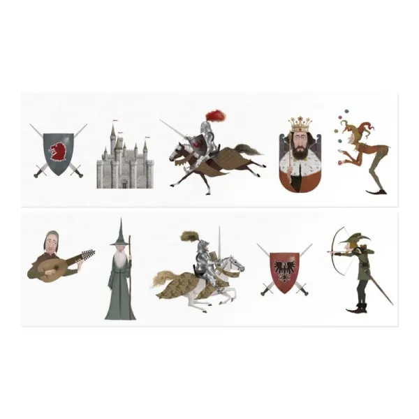 Tattoos londji medieval 10 τεμάχια cc014u - Londji