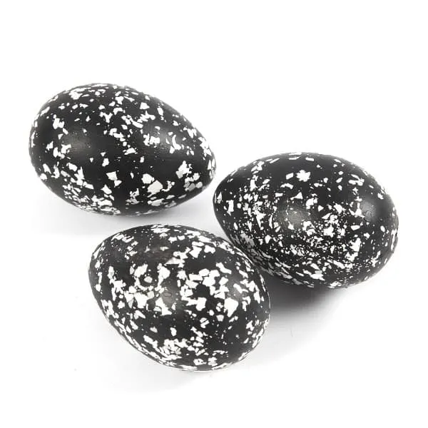 Αλατιέρα flakes terrazzo 90gr ασορτί μαύρο - Deco