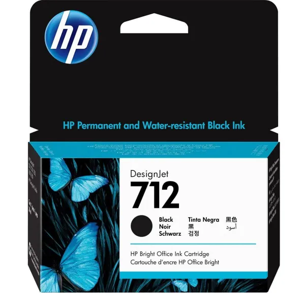Μελάνι hp 712 black 38ml - Hp