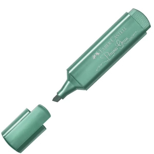 Μαρκαδόρος υπογράμμισης faber castell 1546 precious green - Faber castell