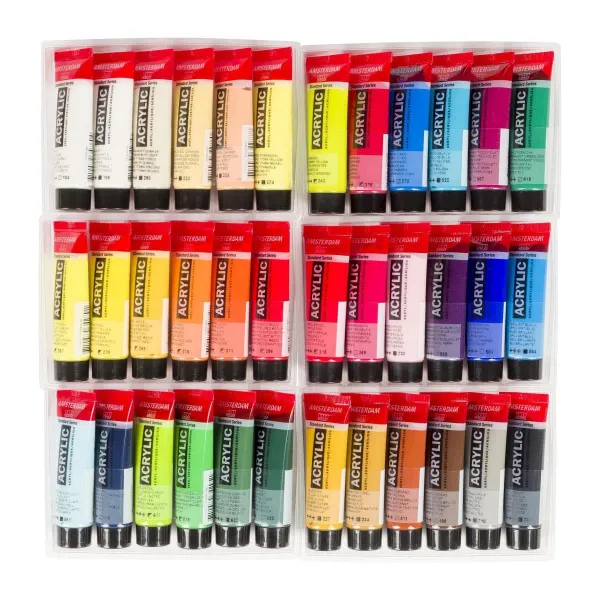 Ακρυλικά χρώματα talens amsterdam 20ml 36 τεμάχια - Talens