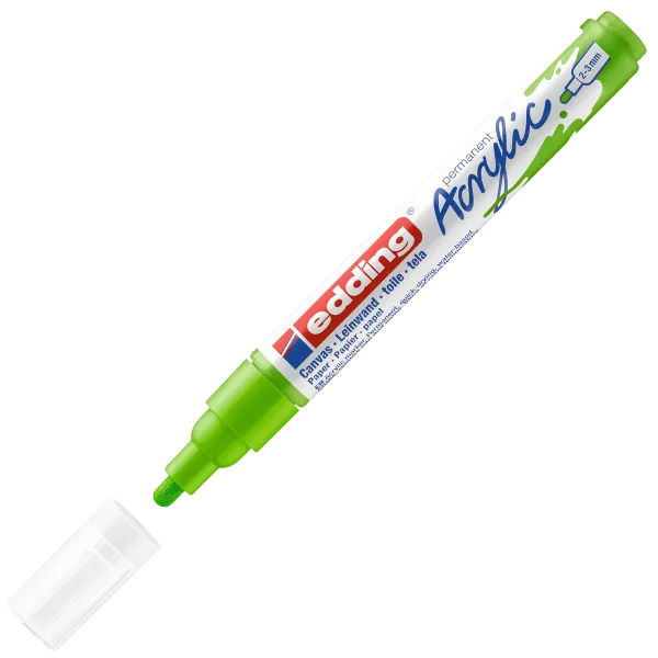 Μαρκαδόρος ακρυλικός edding 5100 yellow green 2-3mm - Edding