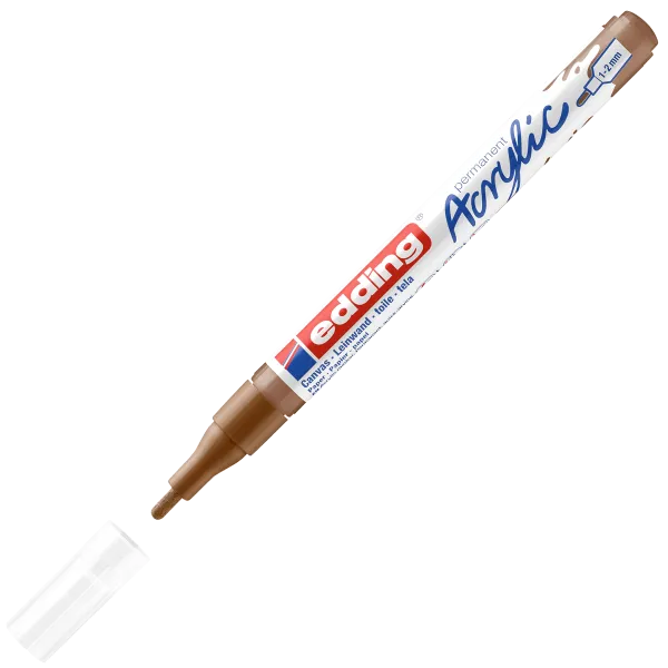 Μαρκαδόρος ακρυλικός edding 5300 hazel 1-2mm - Edding