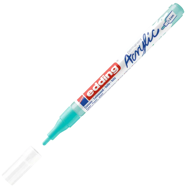 Μαρκαδόρος ακρυλικός edding 5300 opulent turquoise 1-2mm - Edding