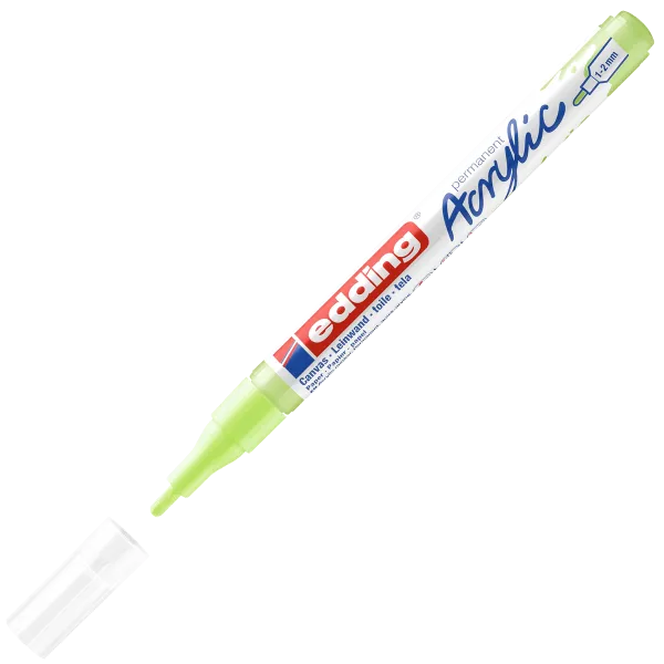 Μαρκαδόρος ακρυλικός edding 5300 pastel green 1-2mm - Edding