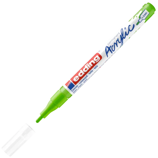 Μαρκαδόρος ακρυλικός edding 5300 yellow green 1-2mm - Edding