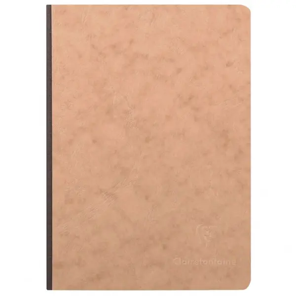 σημειωματάριο clairefontaine age bag 14.8x21cm 90gr 96 φύλλα καφέ εξώφυλλο σελίδες με κουκκίδες - Clairefontaine