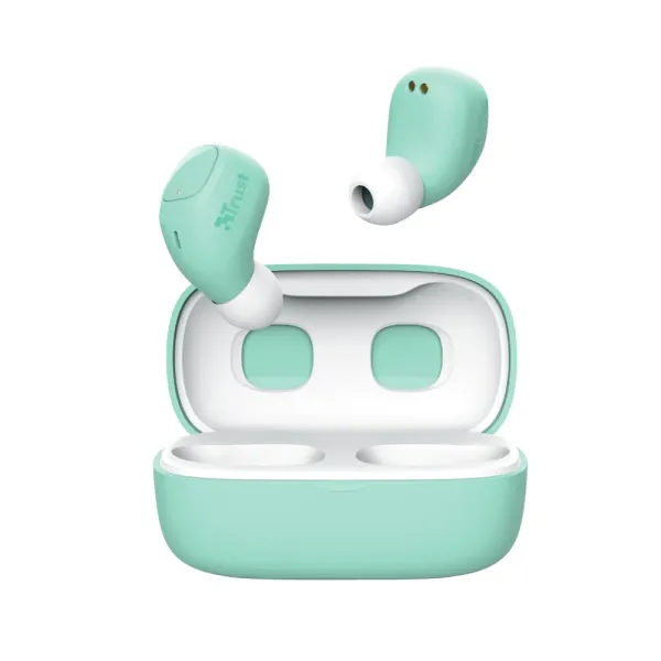 Ακουστικά trust nika compact wireless earphones green - Trust