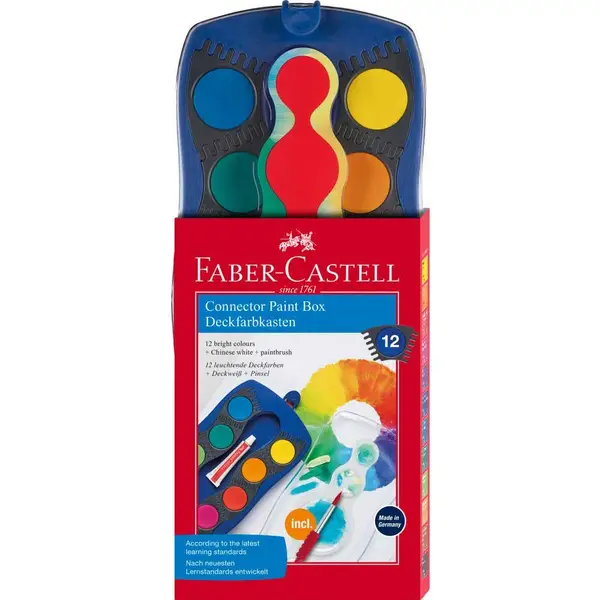 σετ νερομπογιές faber castell connector 125050 - Faber castell