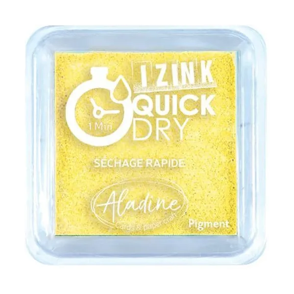 ταμπόν aladine izink quick dry jaune pastel - Aladine