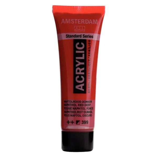 Ακρυλικό χρώμα talens amsterdam 20ml 399 napthol red deep - Talens