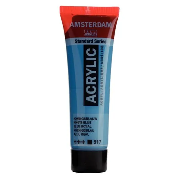 Ακρυλικό χρώμα talens amsterdam 20ml 517 king's blue - Talens