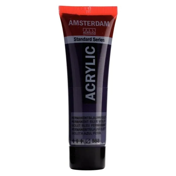 Ακρυλικό χρώμα talens amsterdam 20ml 568 perm.blue violet - Talens
