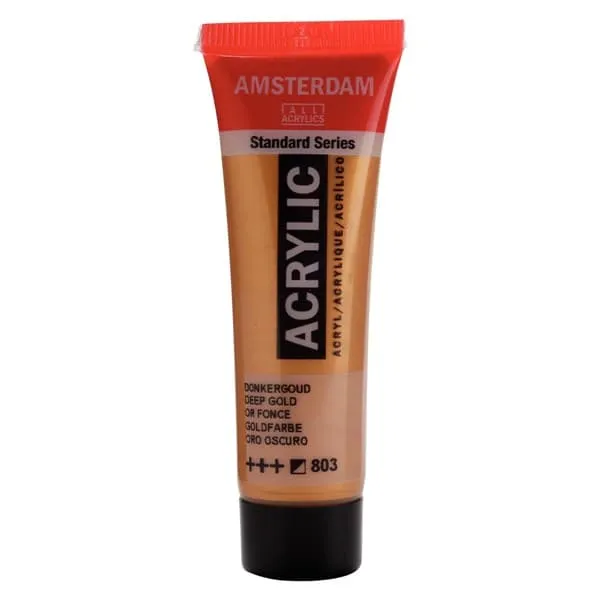 Ακρυλικό χρώμα talens amsterdam 20ml 803 deep gold - Talens