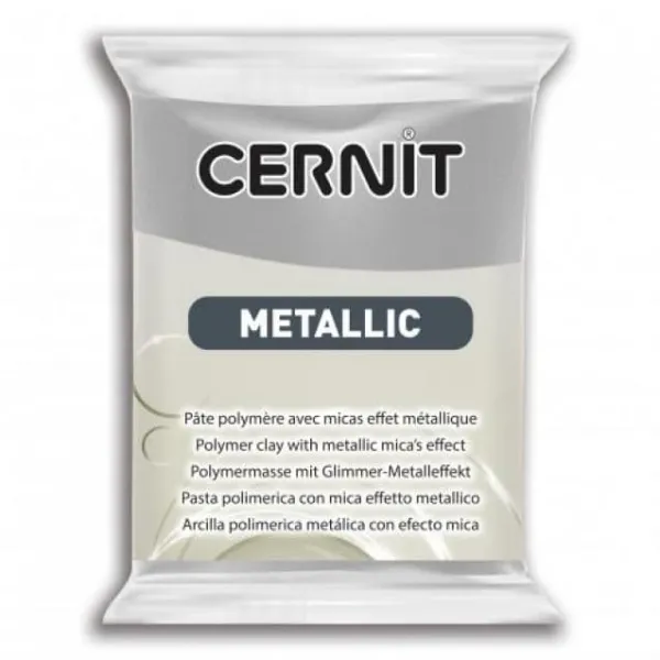 πηλός cernit 56gr. metallic silver 080 - Cernit