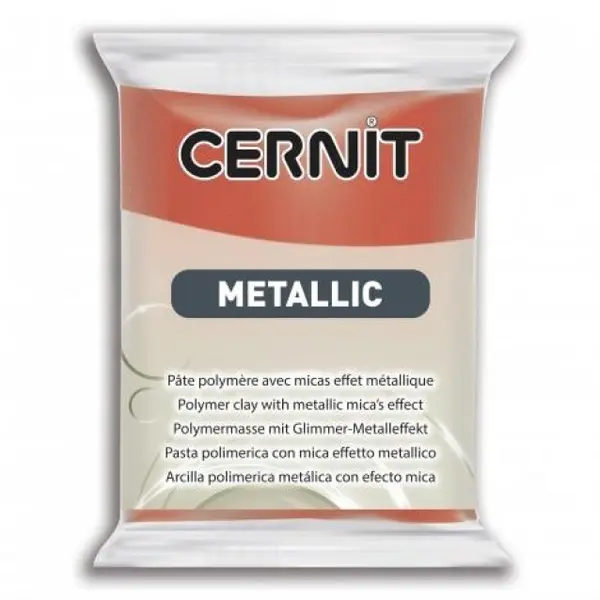 πηλός cernit 56gr. metallic pink copper 057 - Cernit