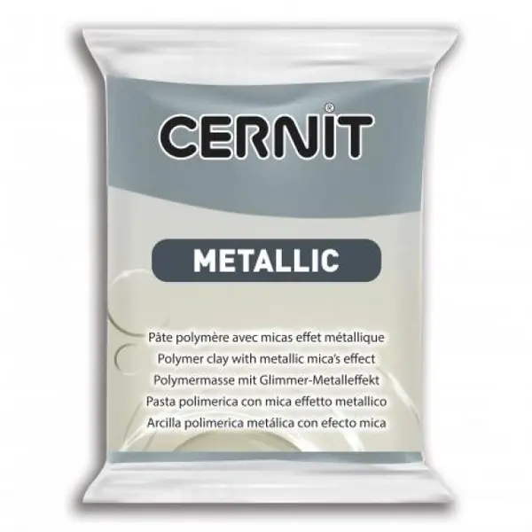 πηλός cernit 56gr. metallic steel 167 - Cernit