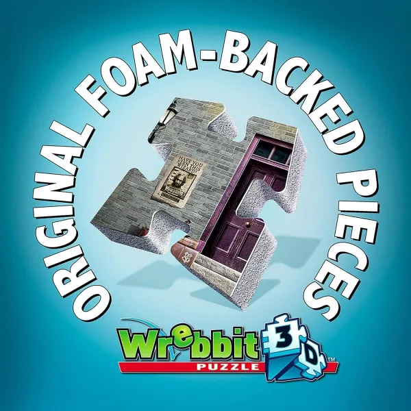 παζλ 3d wrebbit3d  - diagon alley  - (harry potter) 450 κομμάτια 14+ - Wrebbit3d
