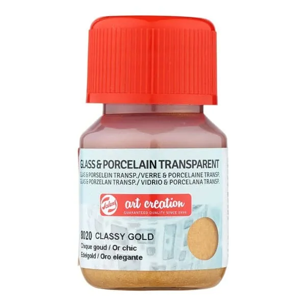 χρώμα glass & porcelain talens transparent classy gold 8020 - Talens