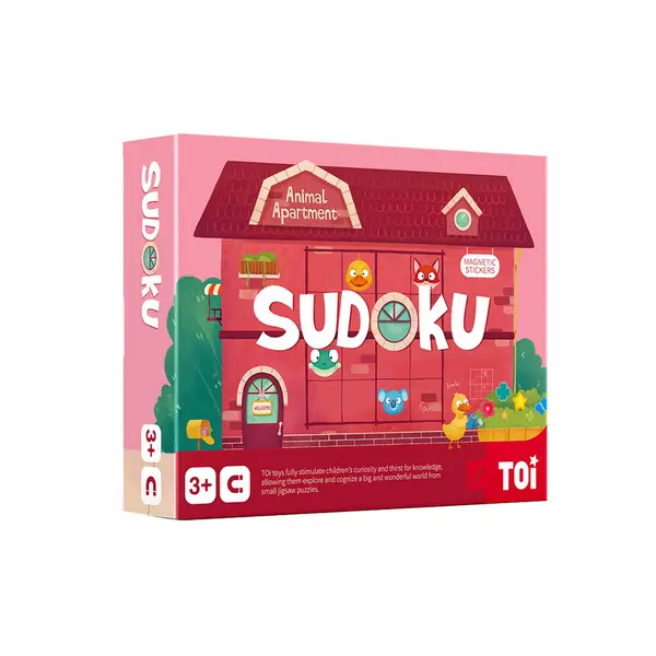 Sudoku - το σπιτάκι των ζώων 3+ - Toi